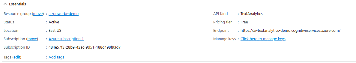 Azure Language Service Overview